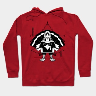 Thanksgiving Turkey-Bot Hoodie